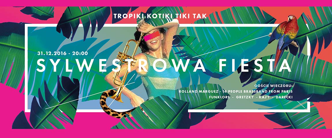 Tropical Luau Kon-Tiki Tick-Tock The New Year’s Eve Fiesta